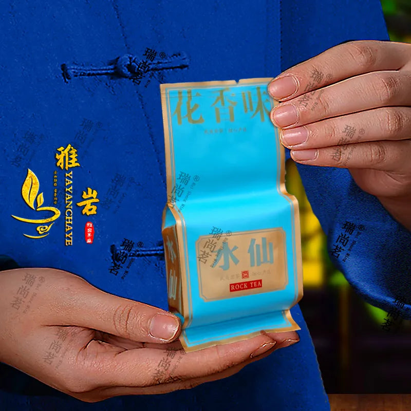 Floral perfume fairy rock tea Dahongpao fresh fragrance type narcissus Wuyishan rock tea narcissus tea boxed
