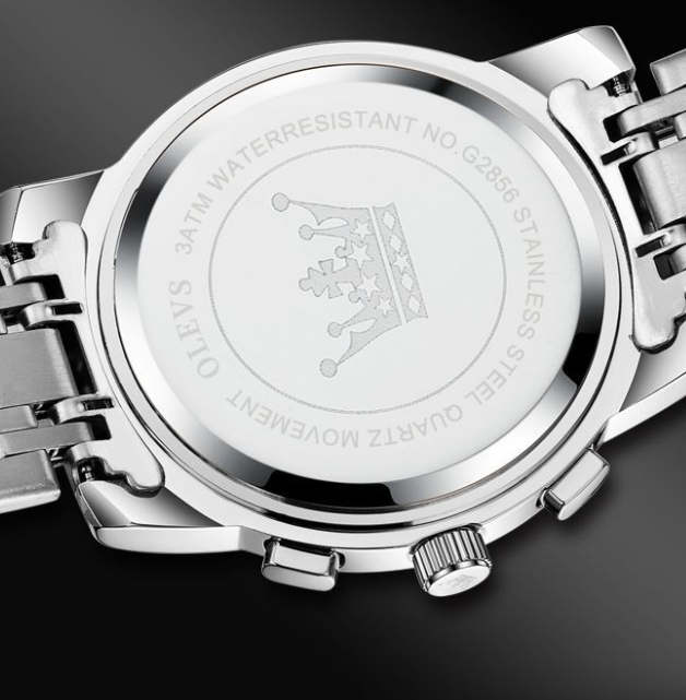 Men's Automatic Non-Mechanical Quartz Watch with Water Resistance