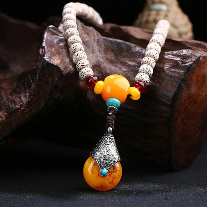 Authentic Xingyue Bodhizi Wenwan Pendant Bracelet 108 Buddha Beads Bracelet Men's and Women's Necklace