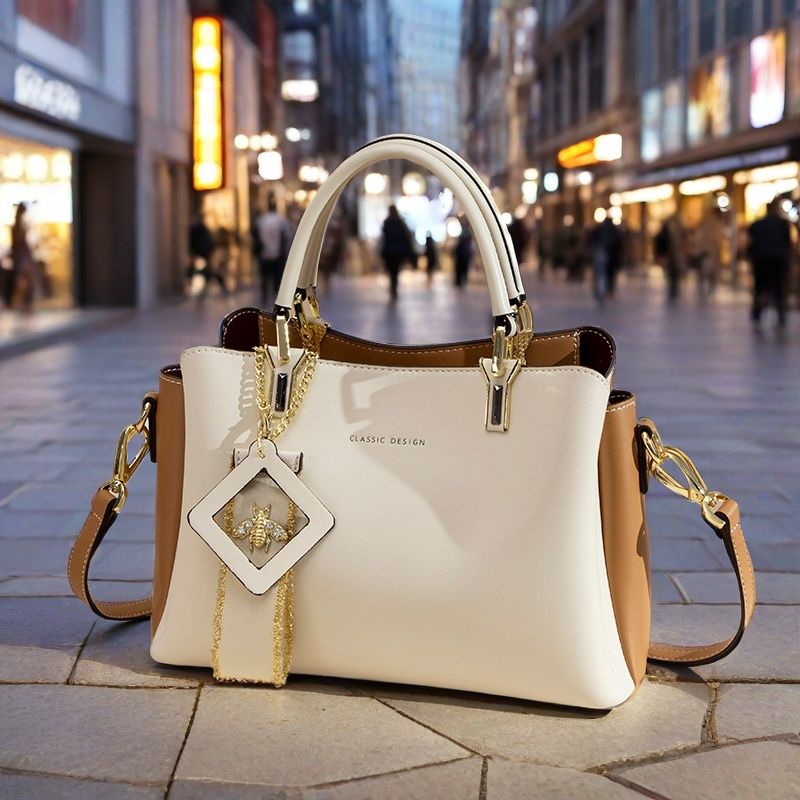 Light luxury bag women's bag genuine leather women's portable messenger bag handbag women give wife and girlfriend birthday gift