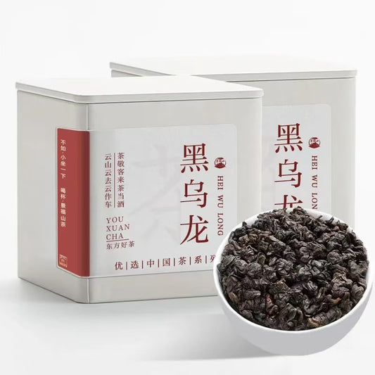 Black oolong tea, new tea, charcoal roasted oil, cut oolong tea, strong fragrance type, cold brewed tea leaves